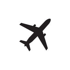 Plane vector icon. Simple flight transport vector symbols. Travel illustration. eps10