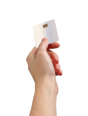 Transfer grip. Card with chip held by arm, credit deal, cashback, secure fund, money flow, income,