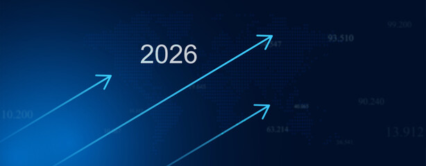 Business growth currency stock and investment economy for the year 2026.