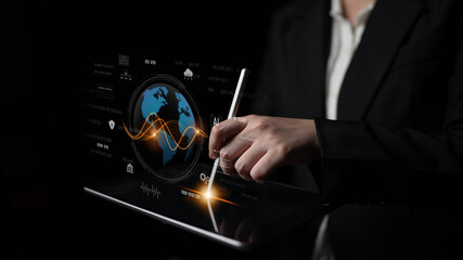 Global AI and data processing system enhances data, AI, and processing efficiency through digital...