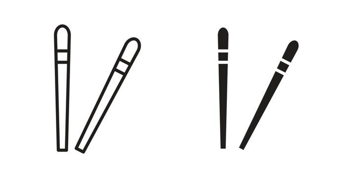 Chopsticks icon. Sign design vectors pack