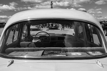 Old car in the street