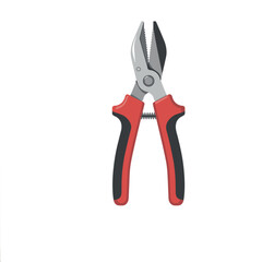 Obraz premium pair of red and black pliers