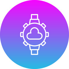 Cloud Computing Icon