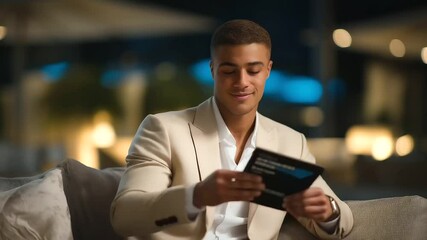 Customer service agent arranging travel upgrades with warm ambiance