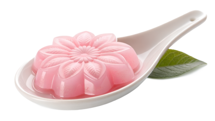 pink rose petals in bowl