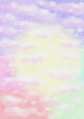 Dreamy Pastel Sky Texture