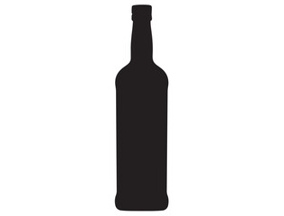 GLASS BOTTLE SILHOUETTE