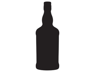 GLASS BOTTLE SILHOUETTE