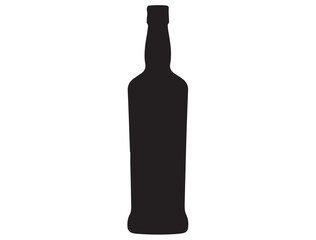 GLASS BOTTLE SILHOUETTE