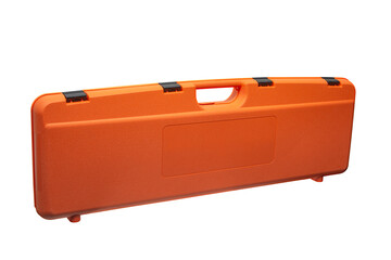 Orange Hard Rifle Case with Latches