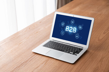 Business person navigates B2B landscape, harness technology to enhance business-to-business...