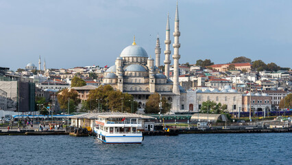 New Valide Sultan Mosque in Istanbul.