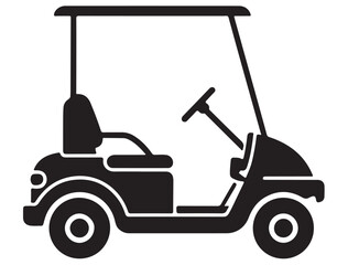 GOLF CART SILHOUETTE