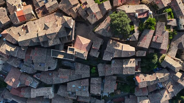 Casperia, lazio, Italia, caratteristico borgo medievale nel cuore della Sabina, in provincia di Rieti