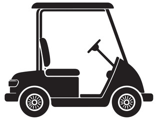GOLF CART SILHOUETTE