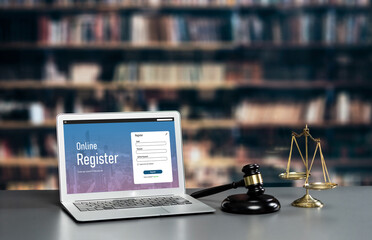 Online registration form for brisk form filling on the internet website