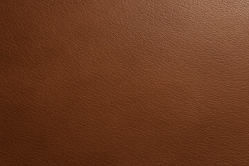 This image is a close-up, high-resolution texture of brown leather. It shows fine grain details and subtle variations in shade, suggesting a smooth yet natural surface.