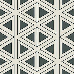 Geometric triangle pattern seamless design abstract wallpaper background for modern design