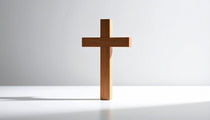 Naklejka premium cross on the wall