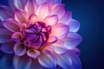 Fototapeta premium Close-up of a vibrant dahlia