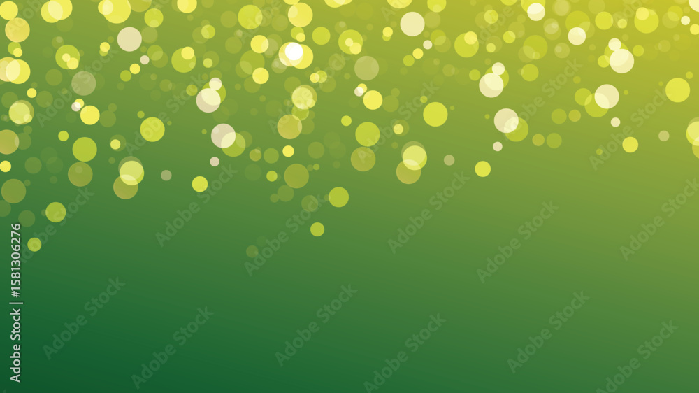 Poster abstract blurred bokeh lights background with vibrant color gradients and soft focus effect