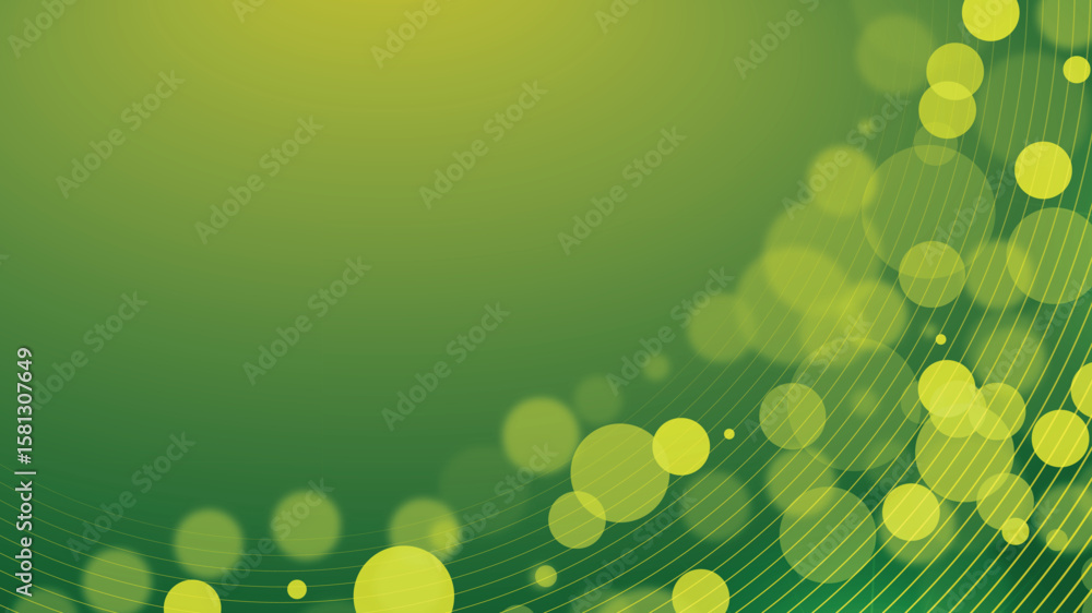 Poster abstract bokeh lights background with vibrant color gradients