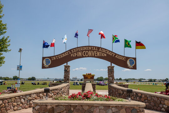 Entrance Arch at EAA AirVenture Oshkosh Convention Grounds