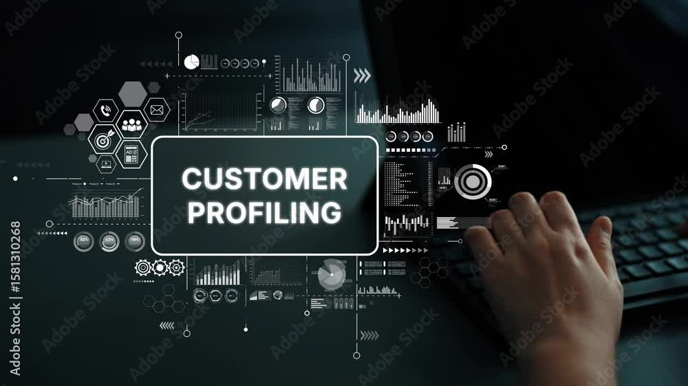 Poster Customer Profiling with Data Visualization and Analytics for Business Insights and Strategy Development. Asymptotic smart data analytic.