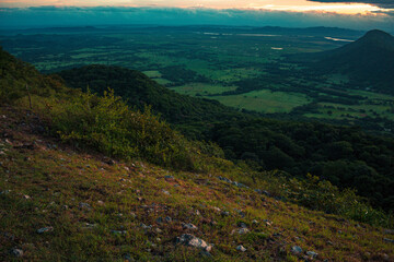 view from the mountain