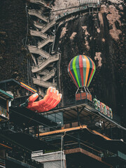 hot air balloon
