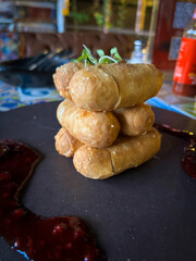 traditional thai dessert called sweet dessert