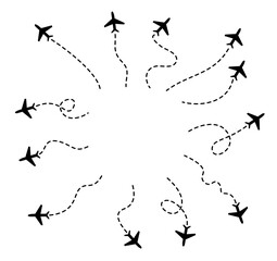 The flight is normal. The plane is heading for landing.