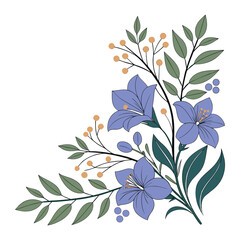 vector floral background