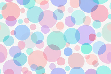 A Colorful Background With Circles