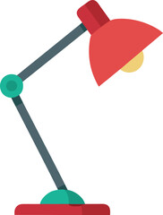 Red Desk Lamp  Illuminating Your Workspace with Style and Function