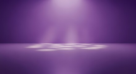 Purple Studio Background Spotlight Product Mockup