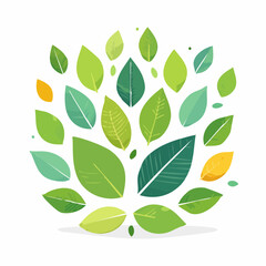 vector green leaf