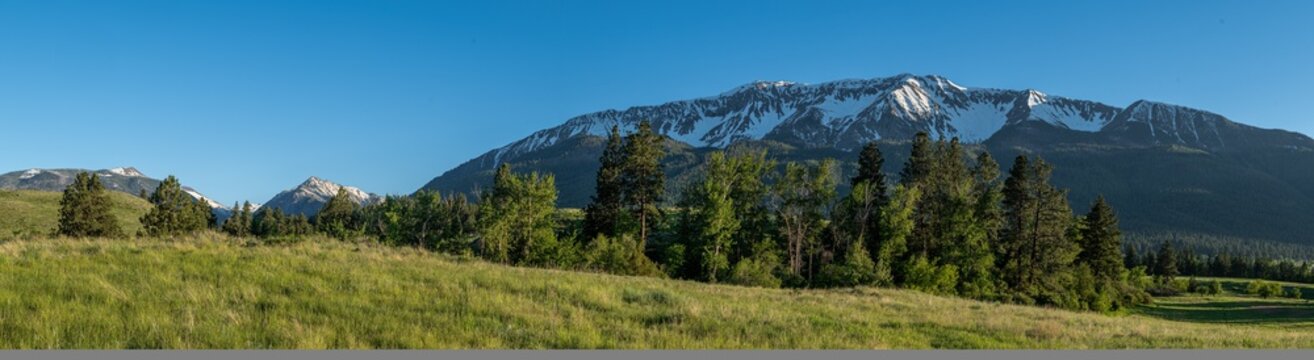 Wallowa Mountain Range in Oregon
