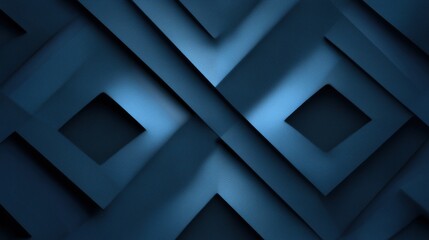 Minimalistic Pattern of Nested Diamonds with Futuristic Texture