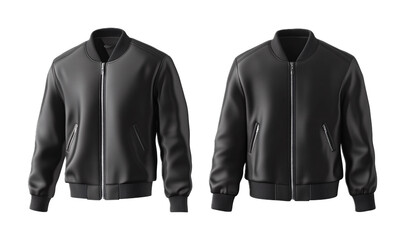 Zip-up Hoodie Jacket for Comfort and Casual Wear - Isolated on White Background