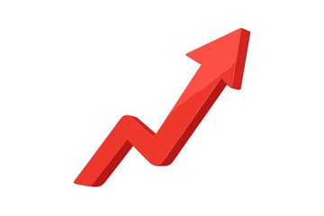 Hand drawn watercolor heart shape. Red love symbol brush painted. Romantic passion concept for Valentine's day. Vector illustration isolated. Grunge art style clipart icon.