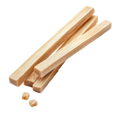Cinnamon sticks isolated on transparent background