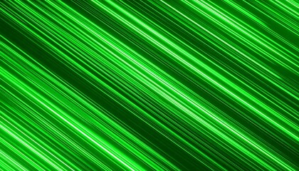 Diagonal green lines