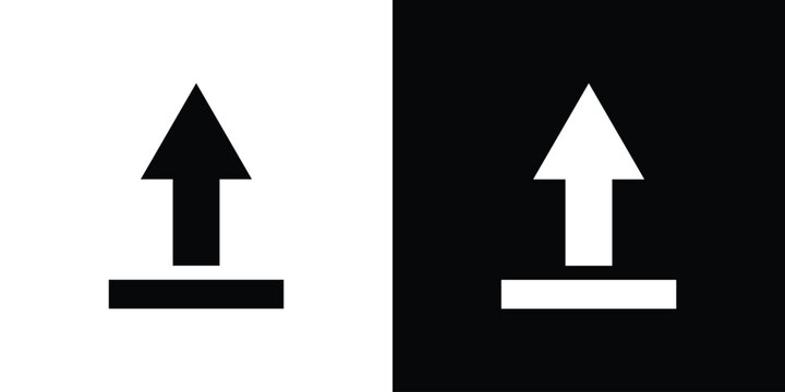Upload icon. vector graphics pack.
