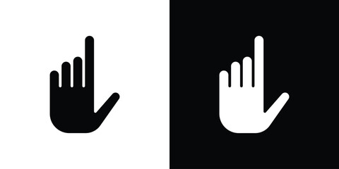 Obraz premium Cursor icon. vector graphics pack.