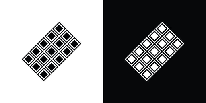 Chocolate icon. vector graphics pack.