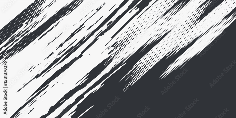 Poster halftone on white background. vector dots glitter or halftone glitter pattern texture pop art style 
