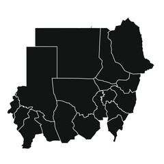 Sudan map