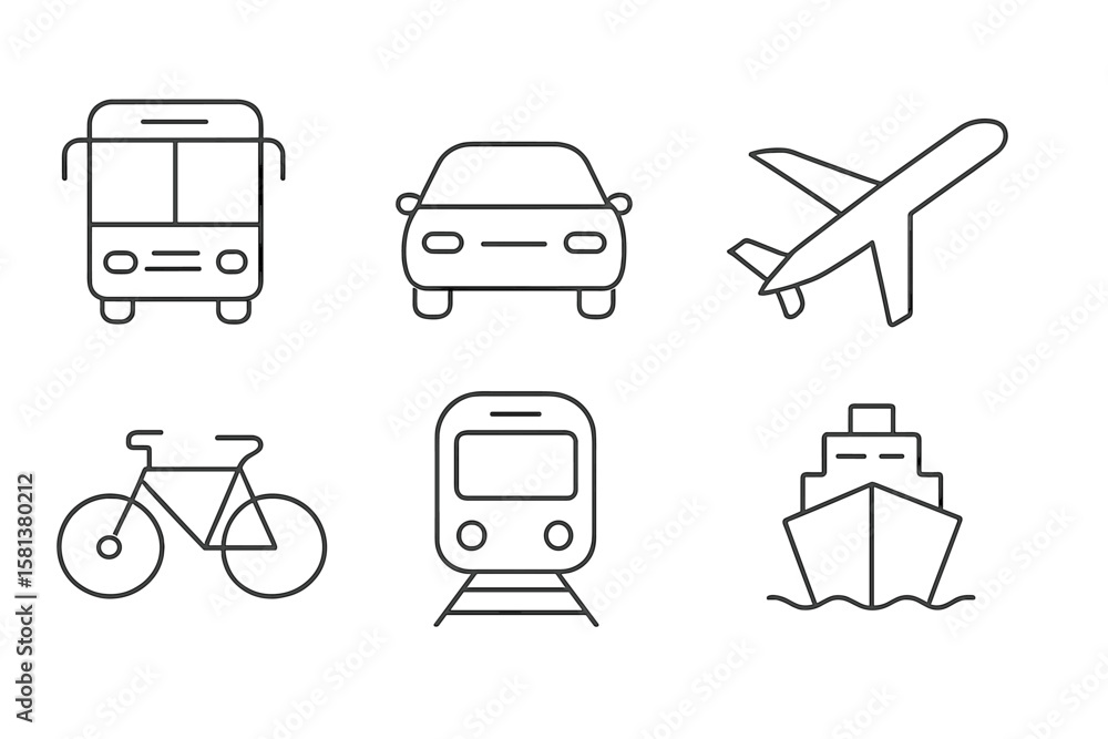 Poster click here button with click cursor icon set, 4 action buttons for website ui, buy or download optio